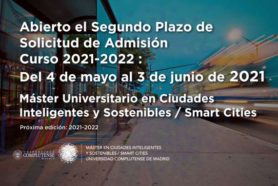Abierto el Segundo Plazo de Solicitud de Admisiones para la edición 2021-2022